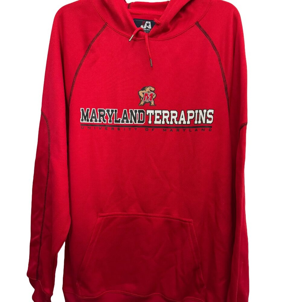 University of Maryland College Park Terrapins J. America Athletic Hoodie, Large